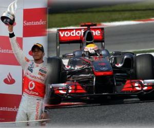 yapboz Lewis Hamilton - McLaren - Barselona, ​​İspanya Grand Prix (2011) (2. sırada)